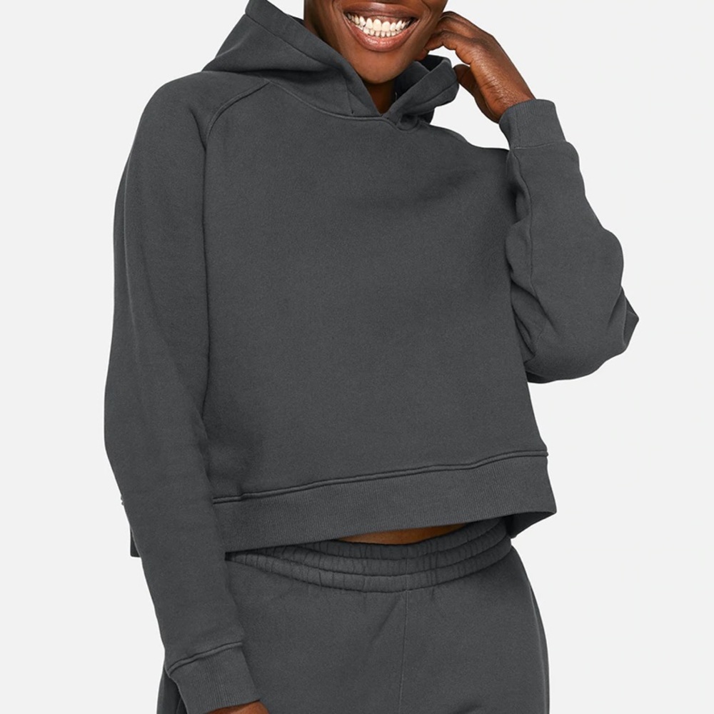 Outdoor Voices Nimbus Cotton cropped sweatshirt and sweatpants